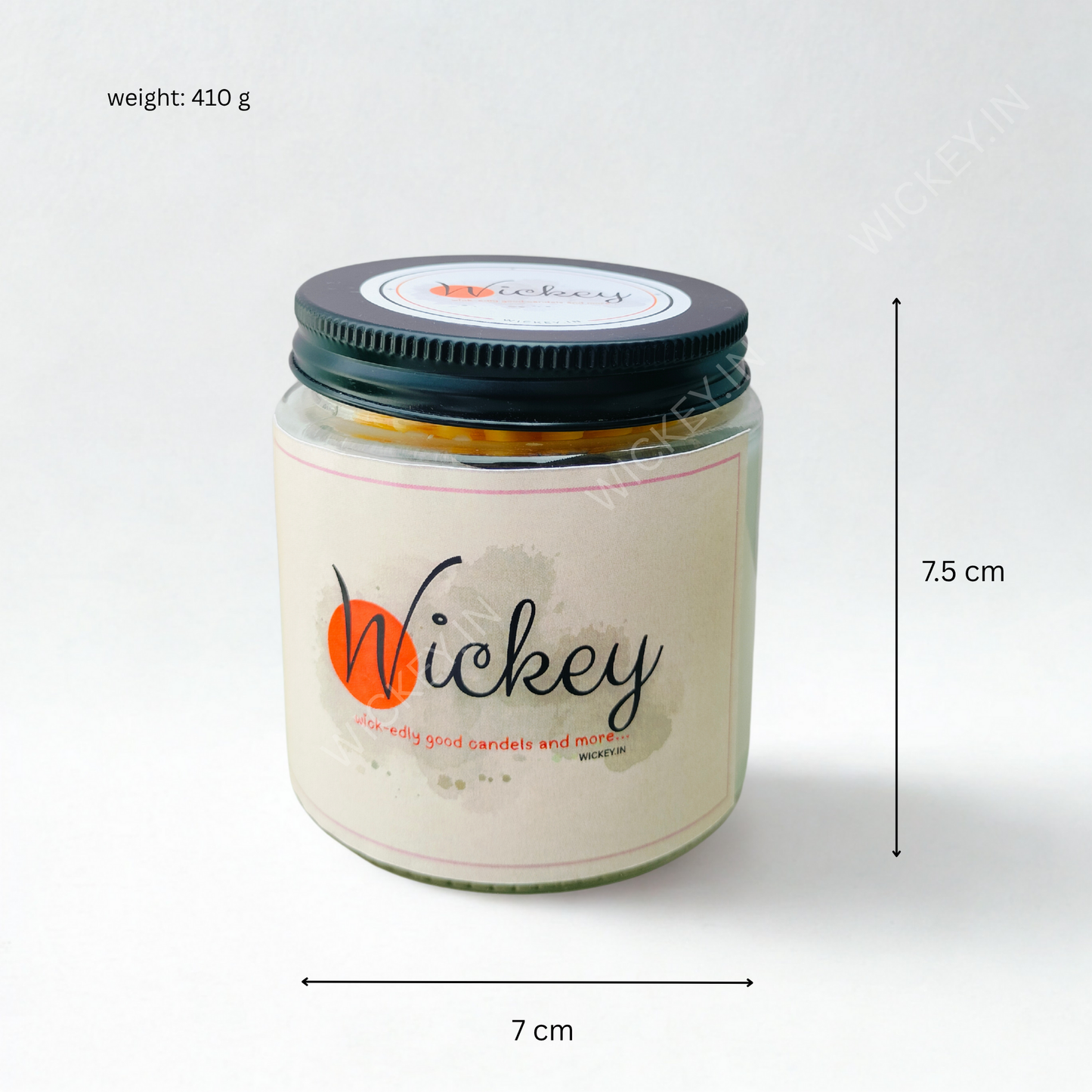 Glass Jar Scented Candle