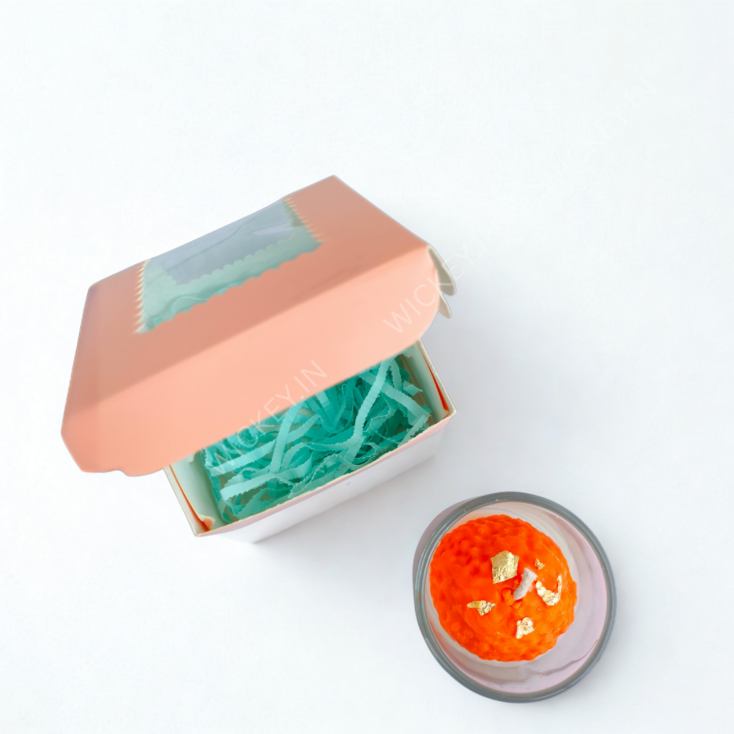 Motichoor Ladoo shots Candle | White Musk fragrance