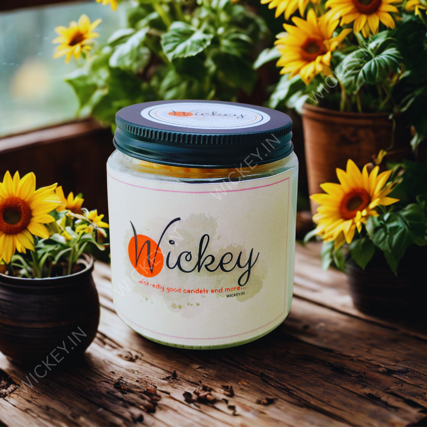 Glass Jar Scented Candle