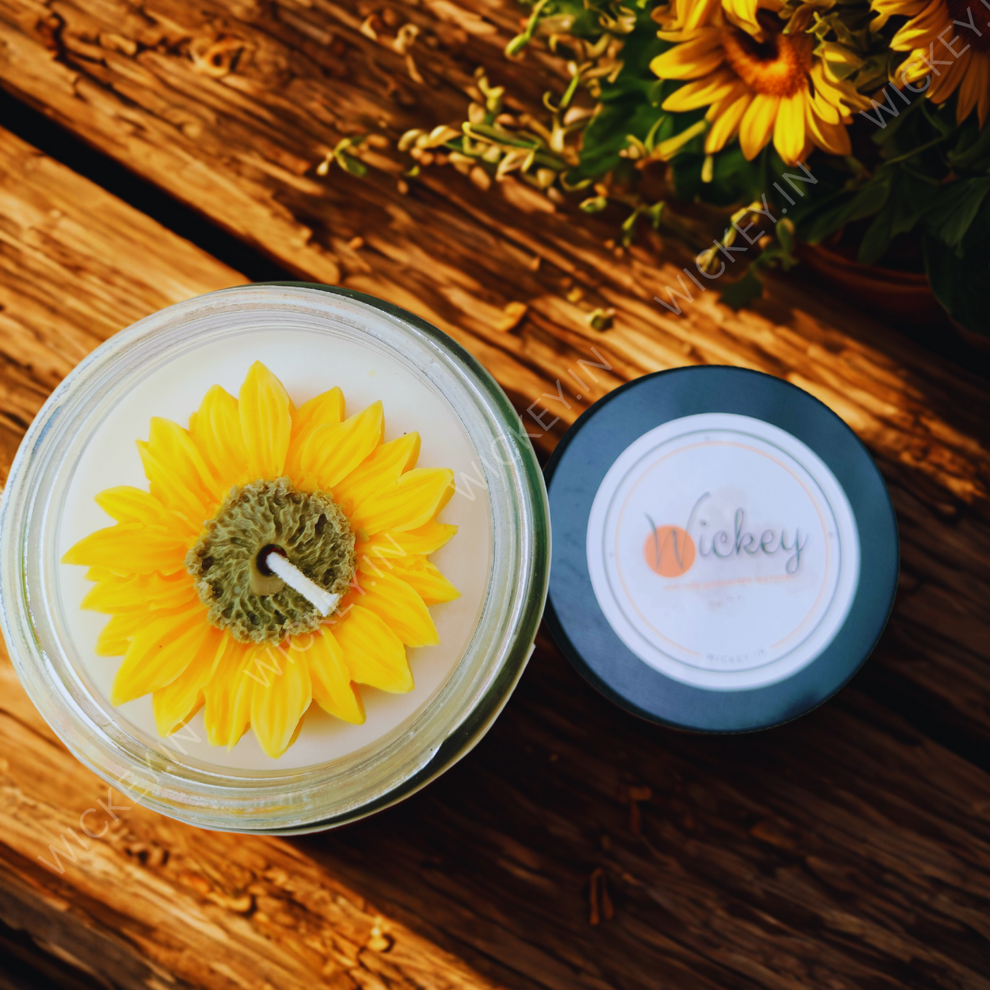 Glass Jar Scented Candle