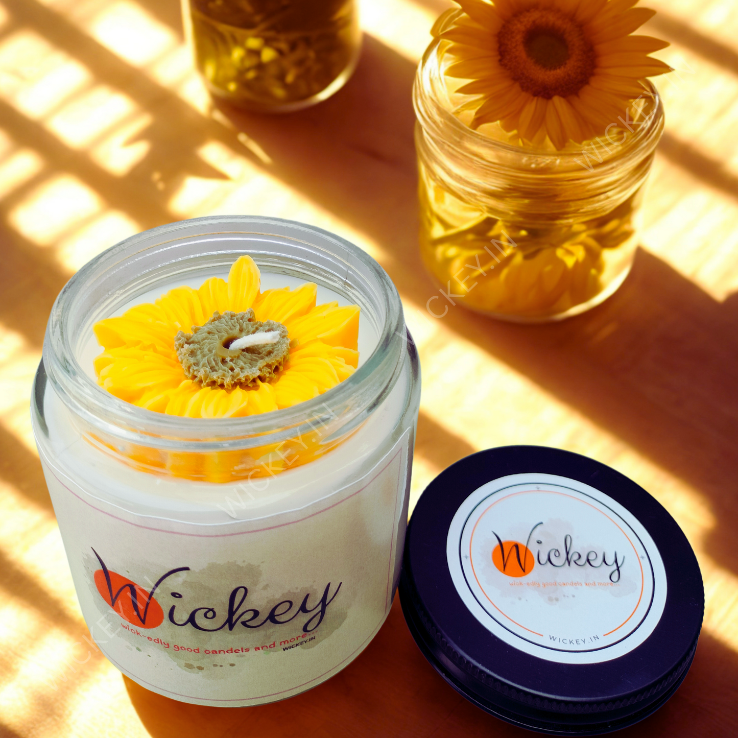 Glass Jar Scented Candle