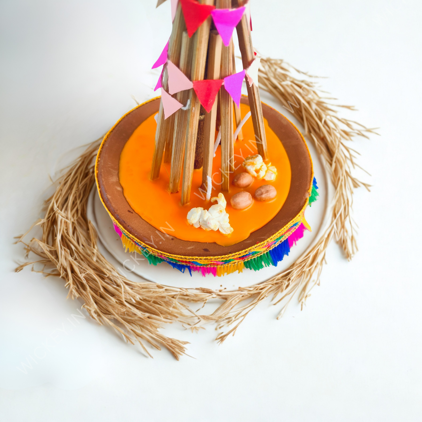 Holika Dahan Special Neem Bamboo Candle