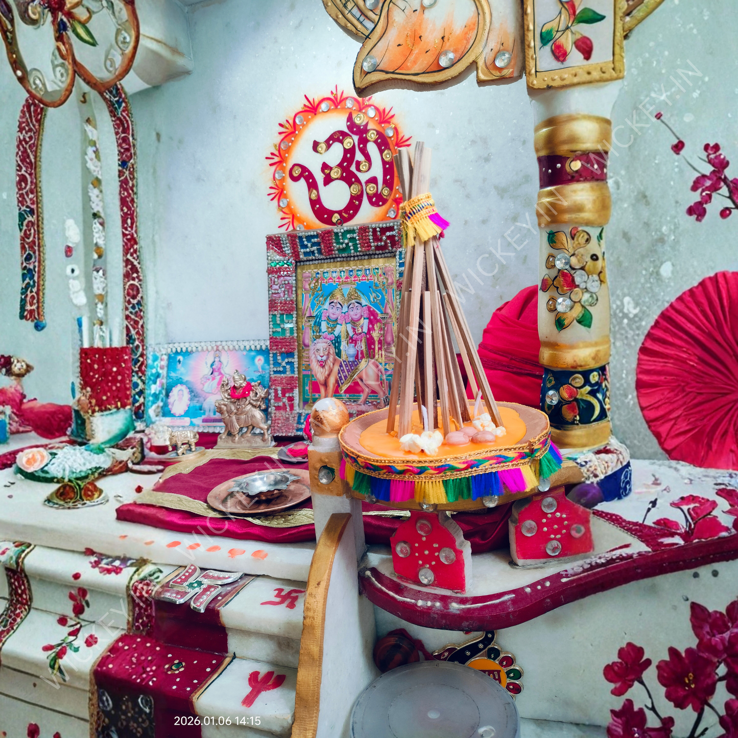 Holika Dahan Special Neem Bamboo Candle