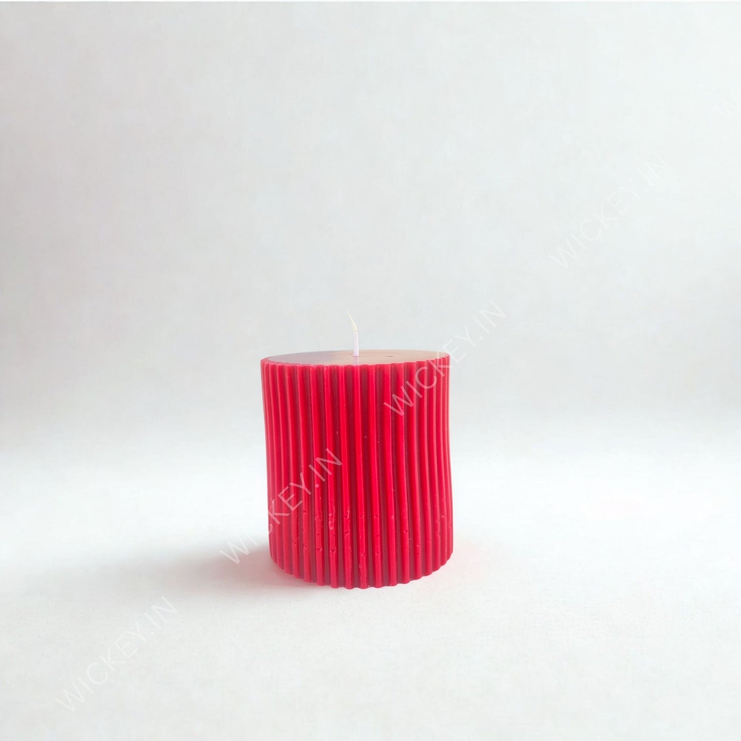 Midnight Rose Pillar Candle