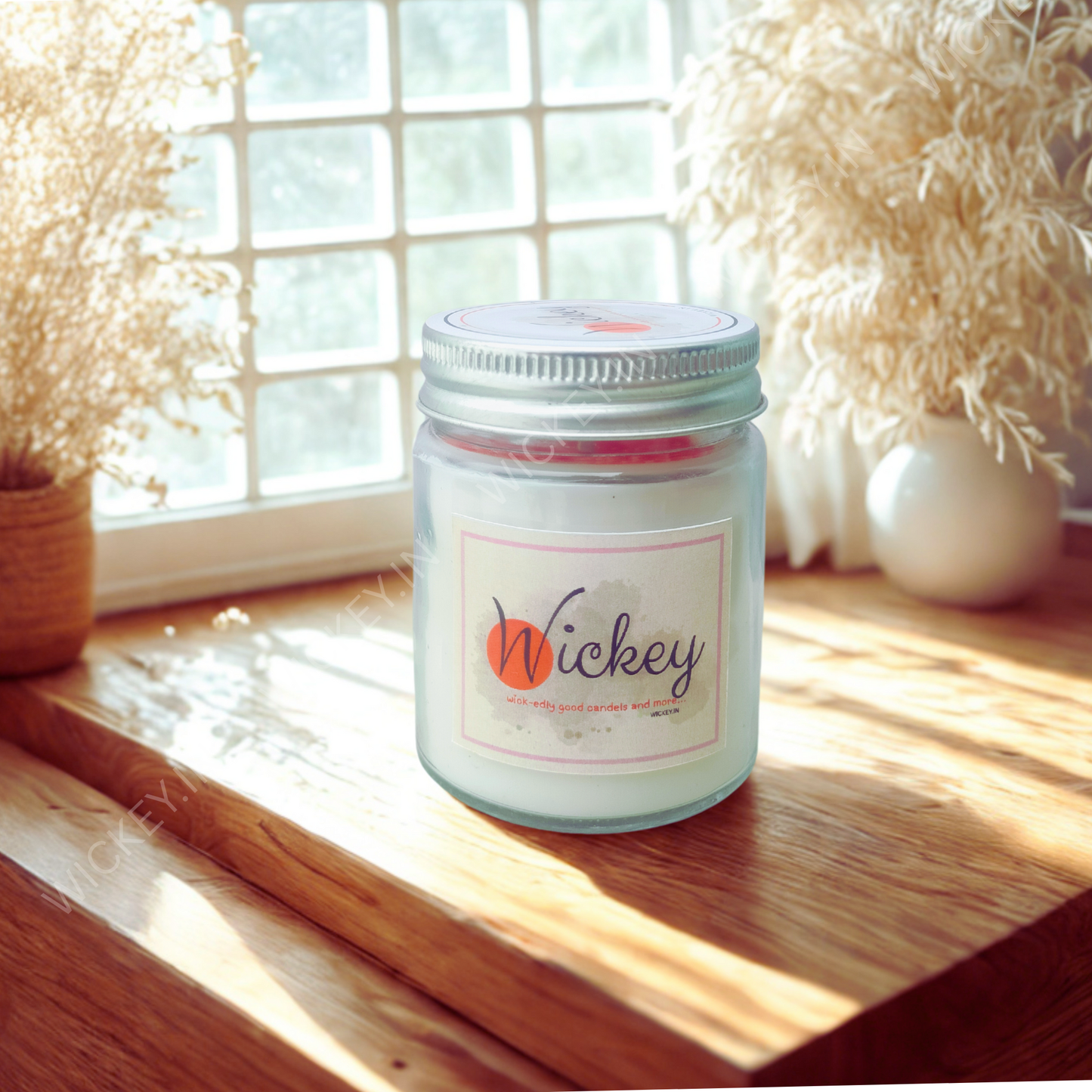 Glass Jar Scented Candle