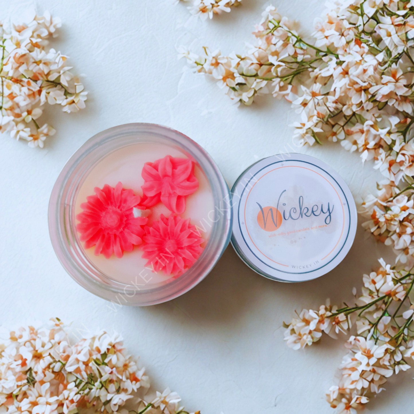 Glass Jar Scented Candle