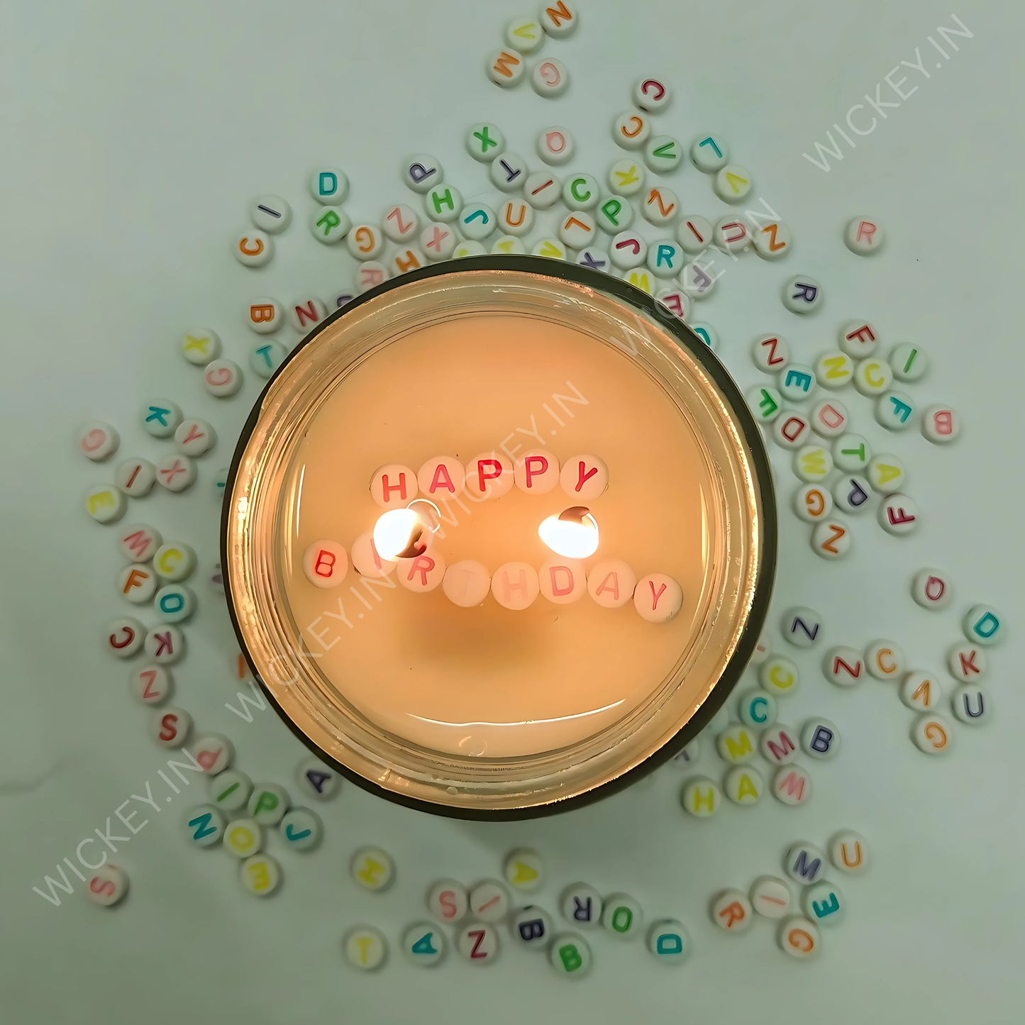 Secret Message Candle | Rose Scented | Best Gift