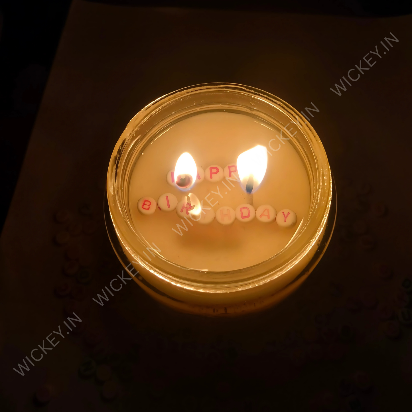 Secret Message Candle | Rose Scented | Best Gift