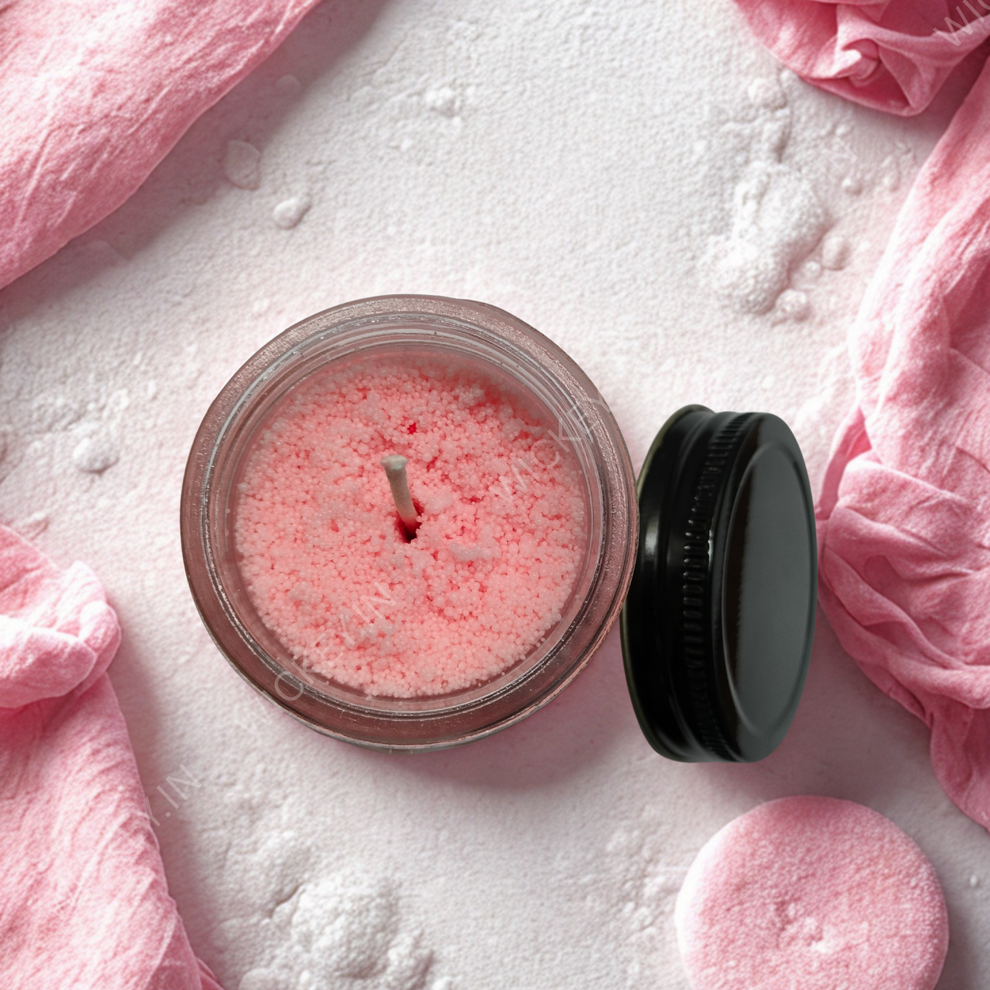 Pink Sand Wax Candle | Cherry Blossom