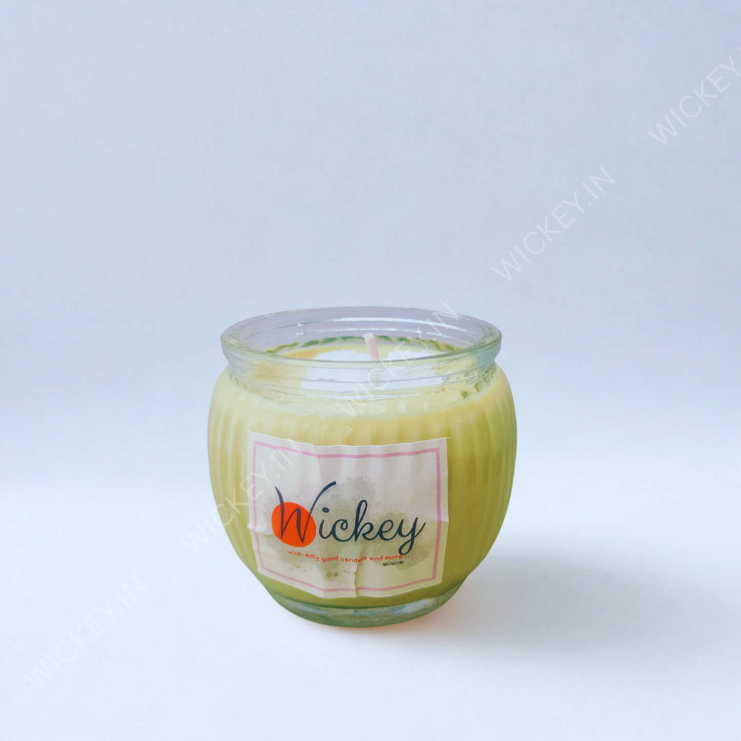Vintage Glass Jar Scented Candle