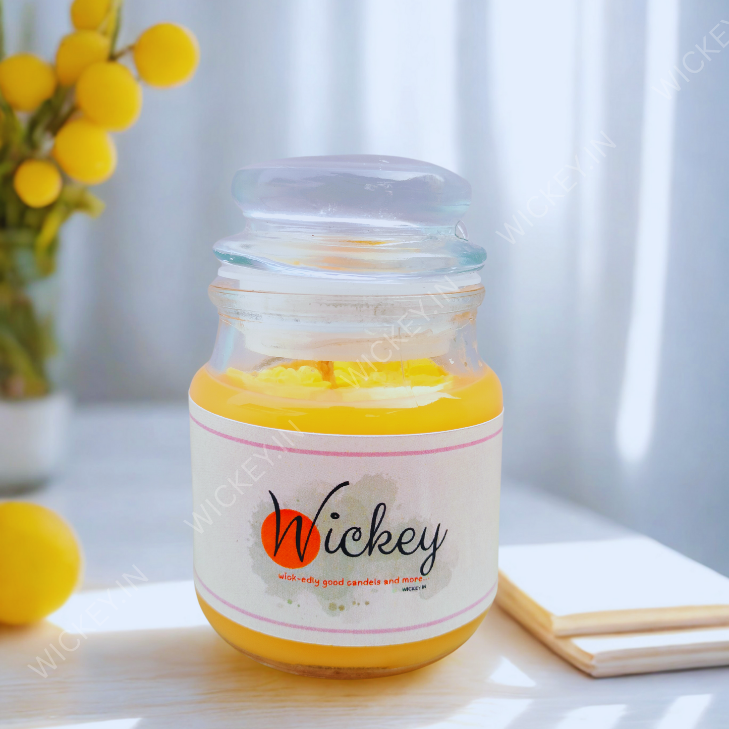 Yankee Glass Jar Candle | White Musk Fragrance